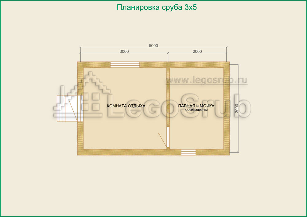 Планировка бани 3х5 фото